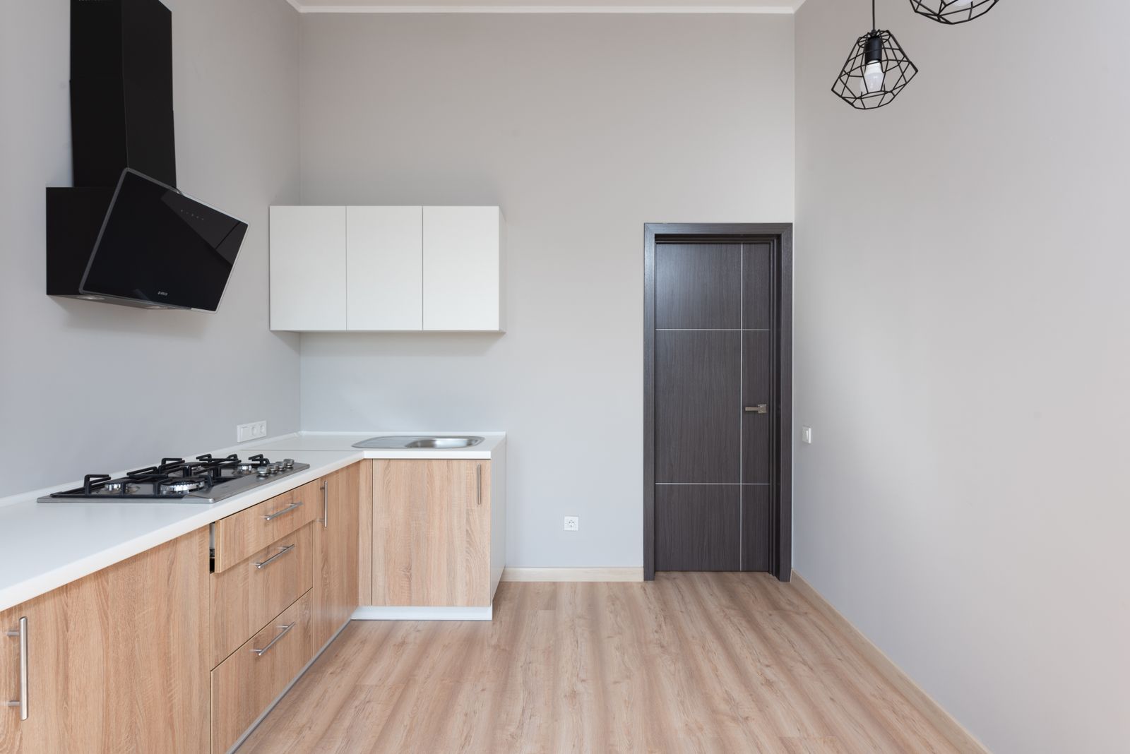 Shop-built cabinetry with a consistent door reveal